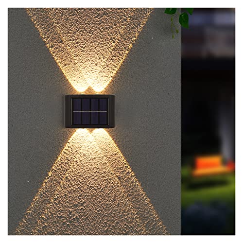 Luces solares al aire libre impermeables con carga solar automatica 6