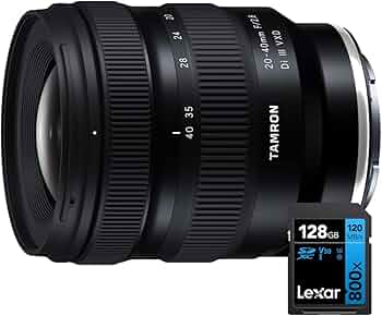 Sony α7C ミラーレスカメラ TAMRON 20-40mm F2.8 Tamron 20-40mm f/2.8 DI III VXD Lens - Sony E Mount — Glazer's Camera