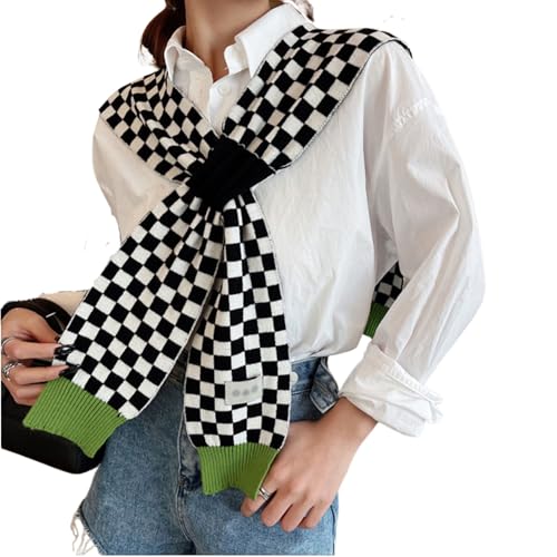 Chevara Women’s Knitted Shawl Wraps Tie Up Casual Scarf Cape Shoulder Tops Blouses Fashion Wrap