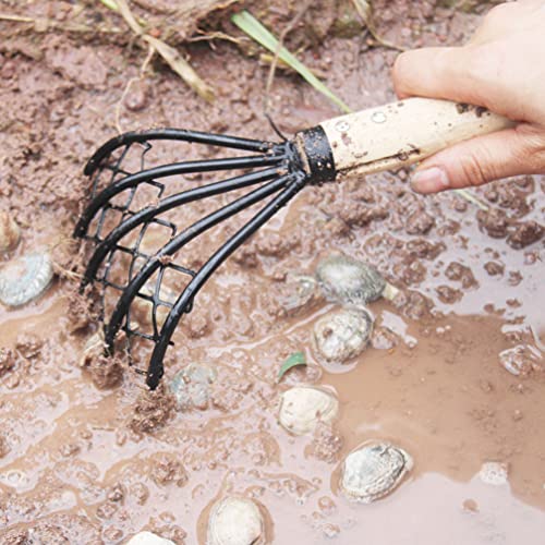 Happyyami 2 Peças Ancinho de Garra Rede de Malha Ancinho de Mão Japonês Garras de Garra Ancinho Conc