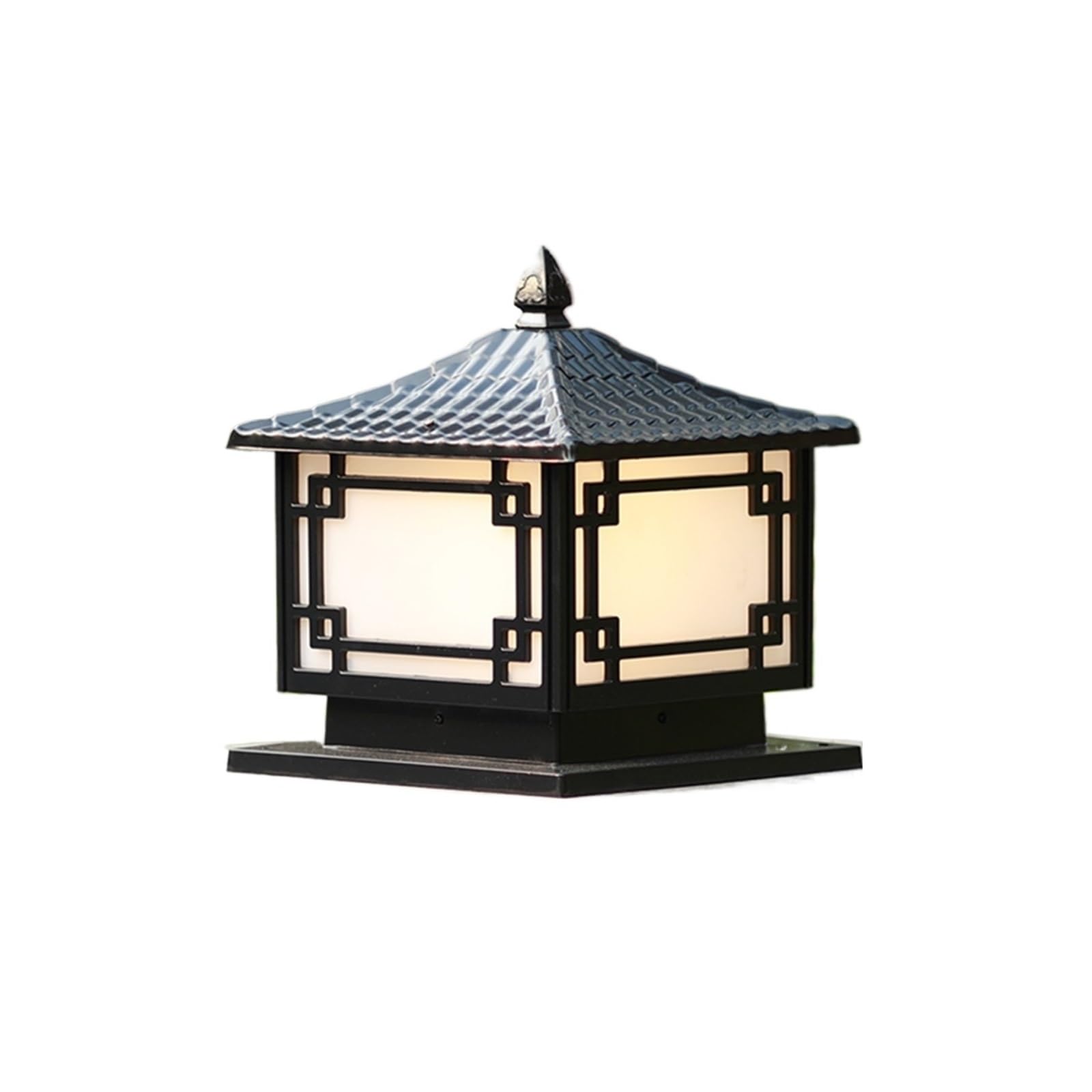 TRDEWR Outdoor Garden Fence Park Pillar Light Landscape Villa Column Lamps Patio Pathway Lawn Post Efficiently Utilize Sunlight