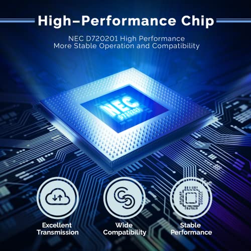 Image of ELUTENG PCIE USB 3.0 Card 7 Ports PCI Expree to USB Expansion Card Super Speed 5Gbps PCI-e USB3 Hub Controller Adapter for Windows 11 /10 /8 /7 /XP /Vista
