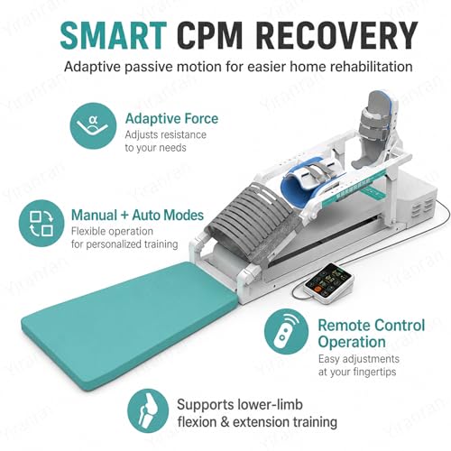 Entrenador eléctrico para rehabilitación de rodilla miniatura 3
