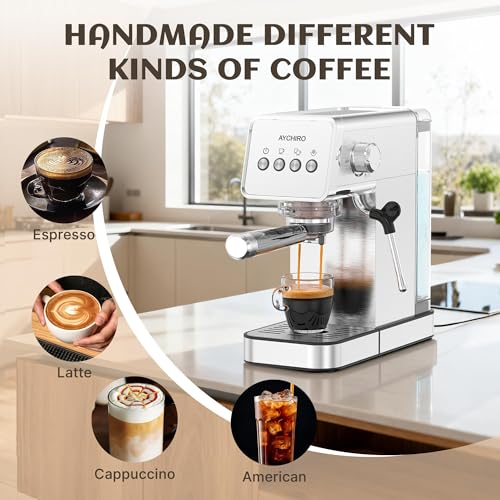 Professional Espresso Machine with Milk Frother