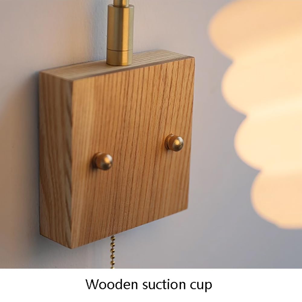 Productores de Pared de Vidrio de Personalidad, Luces de Montura de latón Interior, Accesorio de iluminación de la Cama del Dormitorio japonés, balcón de baño nórdico lámparas Ajustables