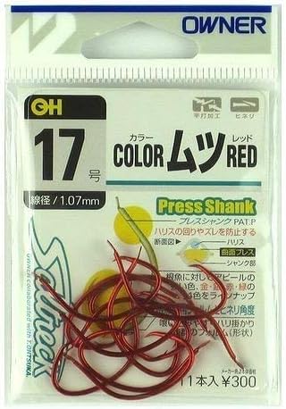 Owner Color Mutsu Hook Fishing Hook