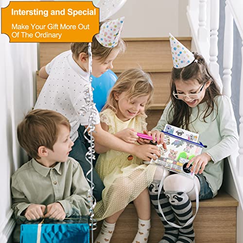 Jm House 5D Diamond Painting Stickers Kits For Kids, 12Pcs Animals Gem Diamond Art For Kids,Diy Mosaic Stickers With Dots, Arts And Crafts Best Tween Gifts For Boys And Girls Age 4-6,6-8,8-10 #TOP6