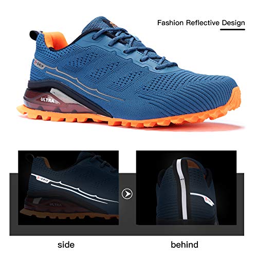 Image of Kricely Mens Walking Running Shoes Lightweight Men's Fashion Sneakers Athletic Tennis Sneaker for Men Cross Training Shoe Outdoor Footwear