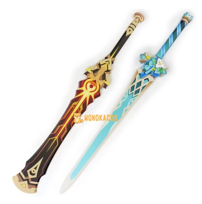 Amazon.co.jp: コスプレ道具 原神 両手剣 鉄彩の花 ディルック 早柚