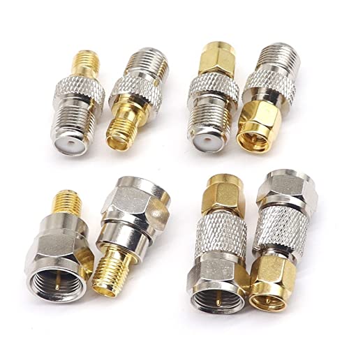 Adaptateur F SMA mâle femelle droit connecteur coaxial RF pour antenne