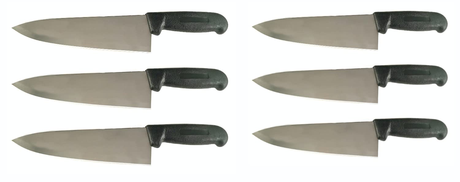 8" Chef Knife Assorted Colors and Packs - Razor Sharp Commercial Kitchen Cutlery - Cook's Knives (Mixed - 1 of Each Color) — Amazon image 16