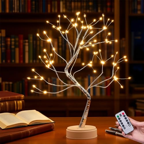 108 LED Lichterbaum Warmweiß Dimmbar Mit Fernbedienung Und Timer,...