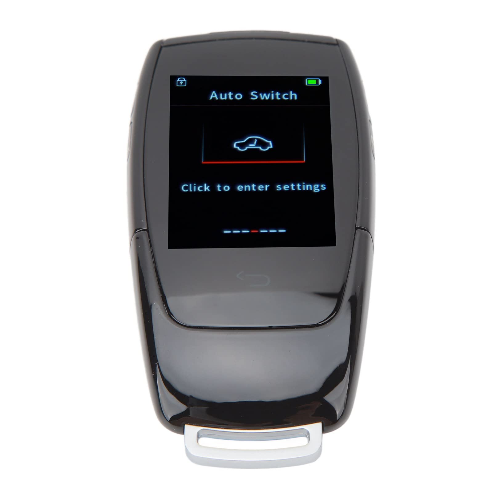 Llave LCD inteligente PolyGen con conexión Bluetooth 5.0, tiempo de espera prolongado, cómoda entrada sin llave, llavero universal con pantalla LCD para vehículos con pulsador
