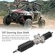 30T Lenkgetriebewelle, 420 Mm Lenkgetriebewelle 30T Stabile Leistung, Hohe Empfindlichkeit, Universell für ATV UTV Go Kart