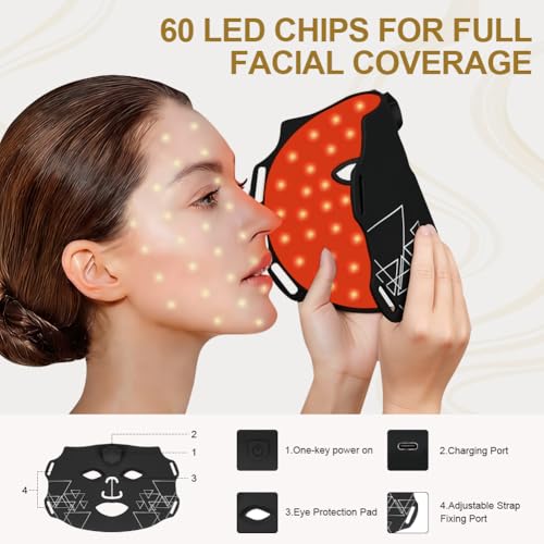 Maxi Meilleur Pro LED-lichttherapiemasker – Rood - View 2
