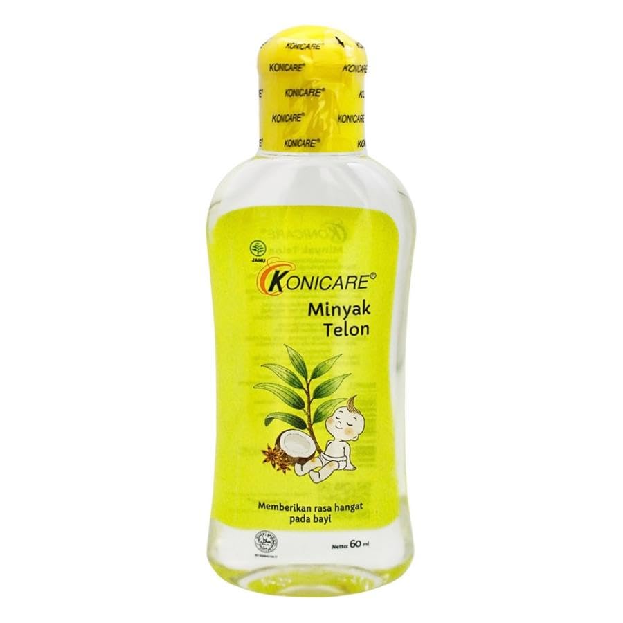 Konicare Minyak Telon contre les gaz intestinaux bébé huile 60ml