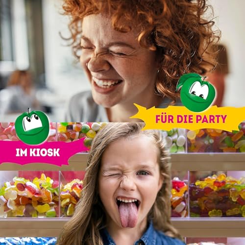Center Shock Hidden Apple, Box mit 100 Kaugummis, extra-sauer mit Apfel-Geschmack, geeignet für Geburtstag, Pinata, Partys, Candy-Bar… – Ansicht 5