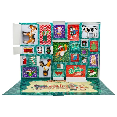 Miniatura 2 de Bandai Calendario de Adviento La Granja de Zenón con 24 Sorpresas, Juguetes y Mini Figuras, Modelo TO86010