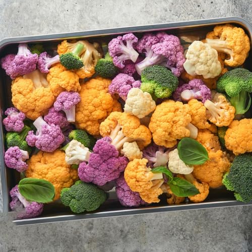 semi di cavolfiore biologici, esotiche interno, decorazione esterno, resistenti, varietà antiche 125pcs