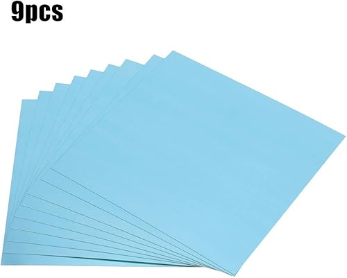 Miniatura 9 de AUNMAS 9 piezas de lámina acrílica para espejo de pared, azulejos acrílicos autoadhesivos, inastillables, transparentes, azulejos de pared, azulejos