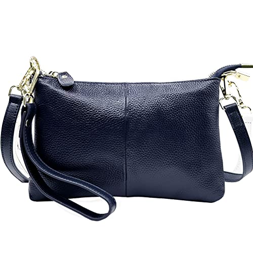 Image of Beurlike Leather Wristlet Wallet Clutch Purses For Women Small Crossbody Phone Bags