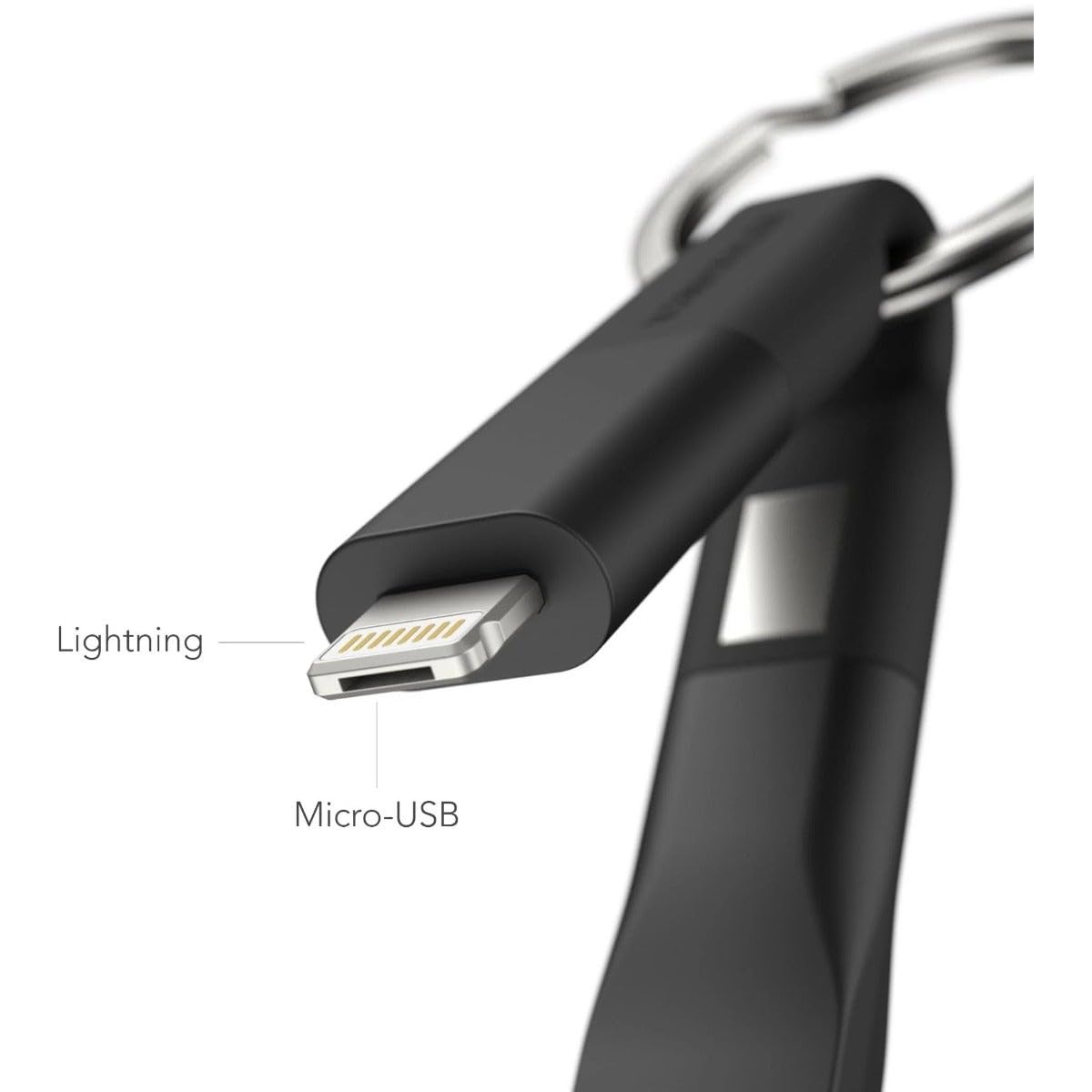 CABLE DE CARGA 6 EN 1 HIGH SIX NEGRO