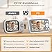 2026 BOIFUN Babyphone mit Kamera, 4 Zoll 720P Monitor, Ohne WLAN, Nachtsicht, 10 Stunden Akkulaufzeit, 2 Wege Audio, Schallerkennung, Temperaturerkennung, 3X Zoom, Schlaflieder