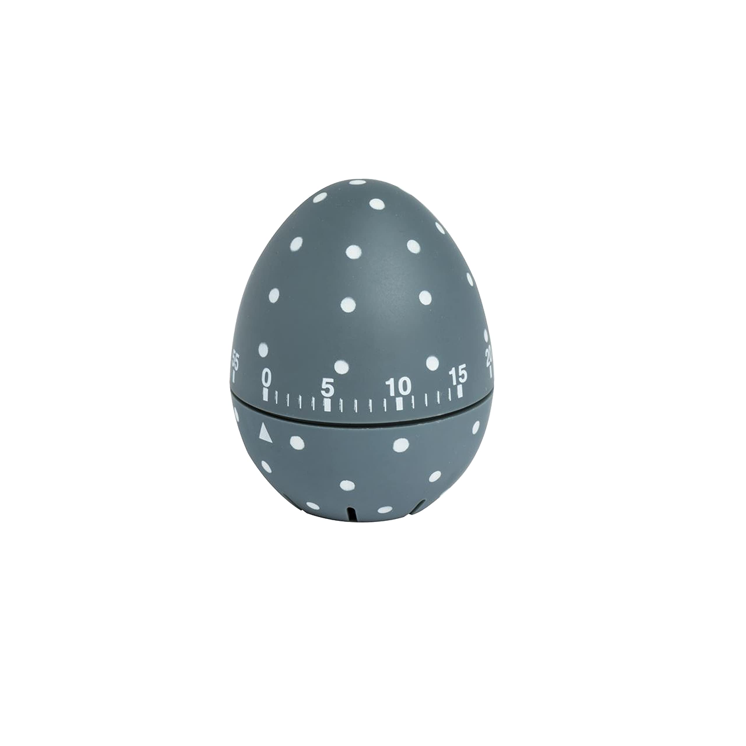 Auntie MoragsEddingtons Soft Touch Dotty Kitchen Timer- Grey