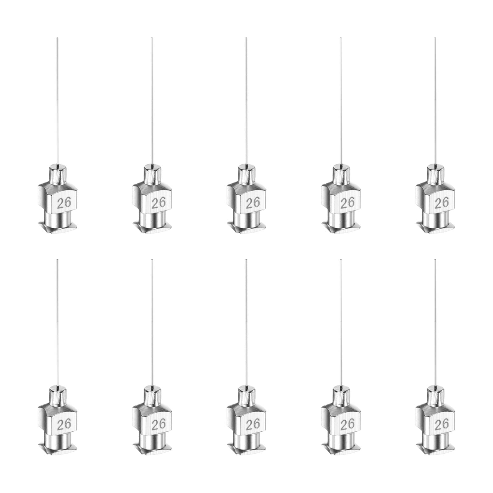 HARFINGTON 10pcs 20Gauge Stainless Steel Dispensing Needles, 1" All Metal Glue Needle Tube Blunt Tips Luer Lock for Thick Liquids, Ink, Glue, Lab Use — Amazon image 14