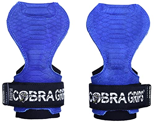 Image of Cobra Grips Weight Lifting Gloves with Adjustable Neoprene Padded Wrist Wraps - Heavy Duty Alternative to Power Lifting Hooks for Deadlifts