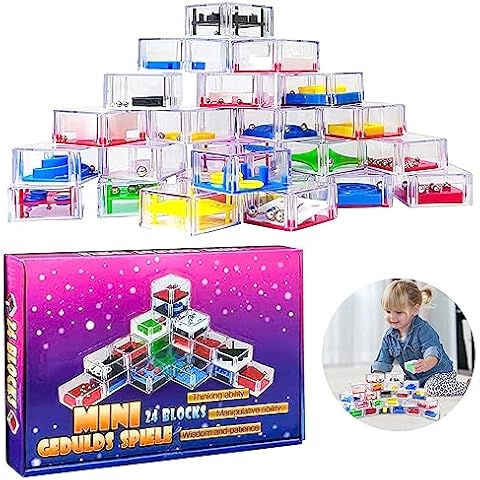 Pack of 24 Mini Maze Puzzles for All Ages Cover
