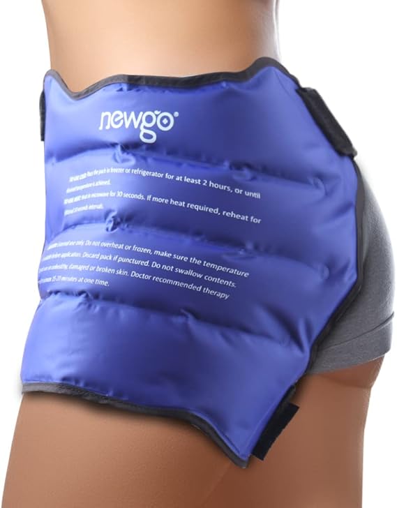 NEWGO Hip Ice Pack Wrap Reusable Hot Cold Therapy Gel Ice Pack for Hip