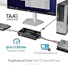 StarTech.com 1:1 Standalone Hard Drive Duplicator and Eraser, SAS/SATA HDD/SSD Cloner/Copier, Hard Drive Duplicator/Sanitizer, Harddisk/Harddrive Wiper, LCD, Toolless, TAA Compliant (SATSASDUPE11)