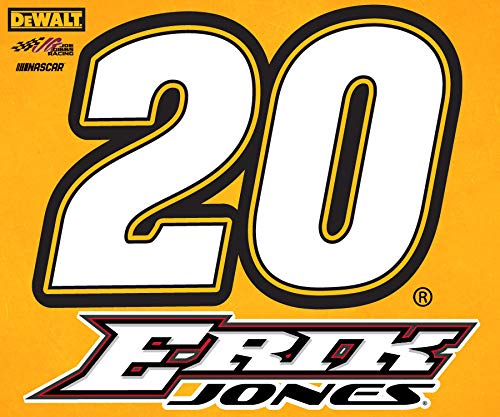 R and R Imports, Inc Erik Jones Number 20 Rectangle Magnet