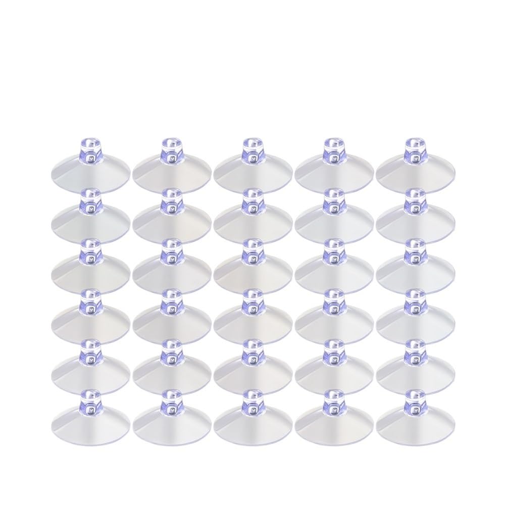 Gentryroo 40Mm Clear Silicone Suction Cup Punch Free Transparent Wall Hanging Base