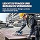 Bosch Professional 18V System Akku-Kreissäge GKS 18V-51 (Bürstenloser Motor, inkl. 1x Sägeblatt (140 mm)