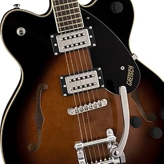 Gretsch G2622T Streamliner™ Bloc double coupe avec carte Bigsby®, Brownstone Maple - Les Beatles, Paul McCartney, John Lennon, RIngo Starr, George Harrison Gretsch G2622T Streamliner™ Bloc double coupe avec carte Bigsby®, Brownstone Maple – Image 5