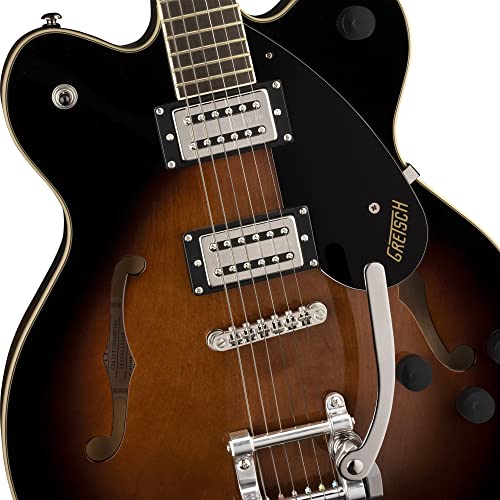 Gretsch G2622T Streamliner™ Bloc double coupe avec carte Bigsby®, Brownstone Maple - Les Beatles, Paul McCartney, John Lennon, RIngo Starr, George Harrison Gretsch G2622T Streamliner™ Bloc double coupe avec carte Bigsby®, Brownstone Maple – Image 6