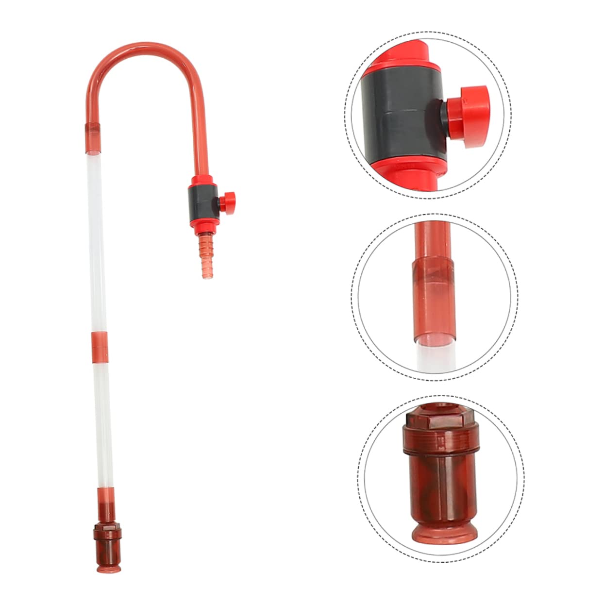 Sifón Limpiador de Portátil Cambiador de Agua Conveniente para Peceras Herramienta de Limpieza Diaria para de Peces de Usar y Práctico