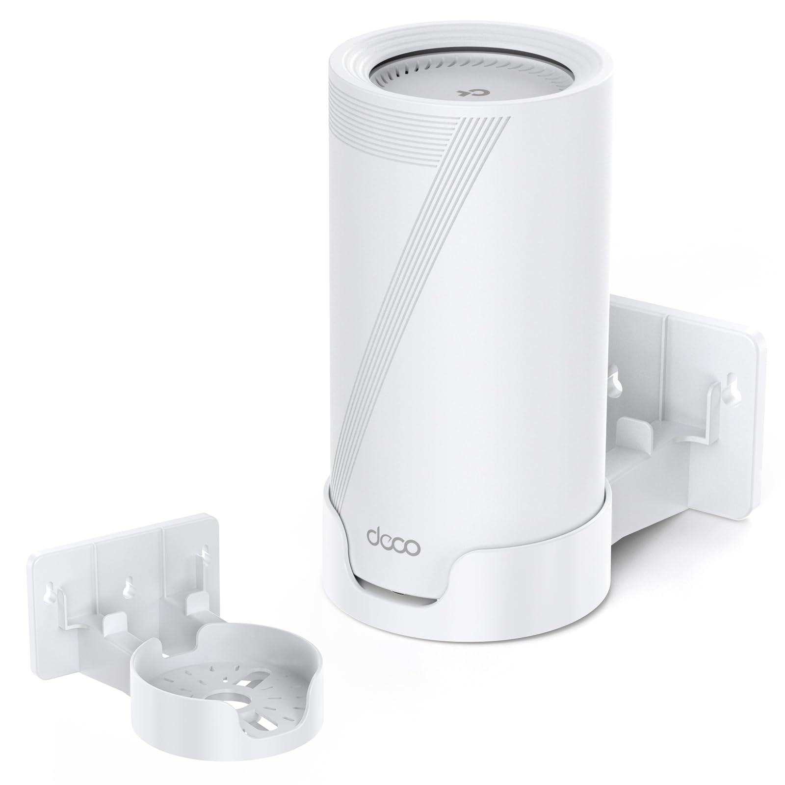 Photo 1 of !!MISSING PARTS FINAL SALE!!!XLTTYWL® Wall Mount for TP-Link Deco WiFi 7 Mesh, White, 1 Pack