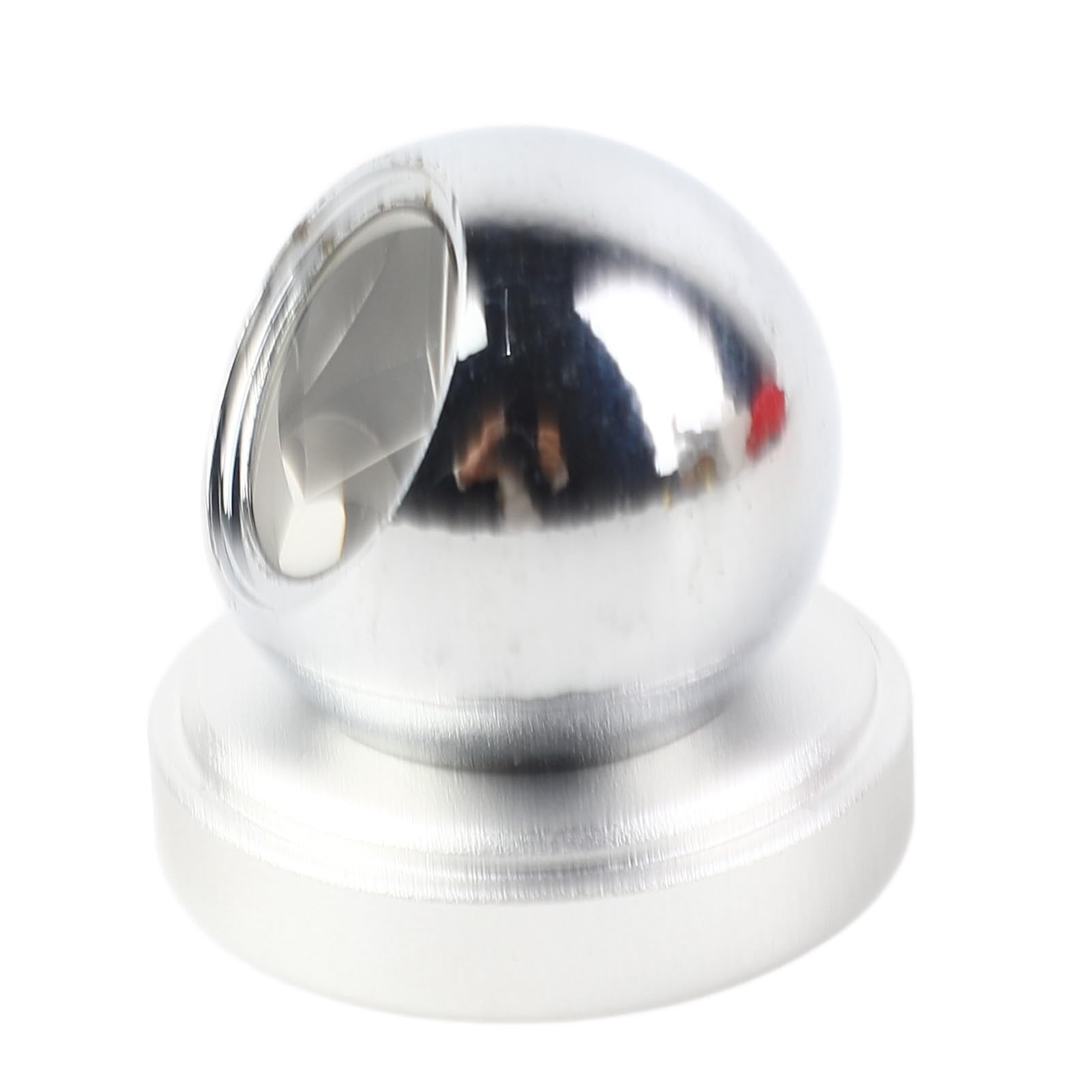 Prism de Bola de Estación Total, Aleación de Aluminio y Vidrio K9, Base Magnética, Fijación Fácil para Medición de Alta Precisión, Esfera Reflectante de Usos Múltiples, Puentes de Túneles que