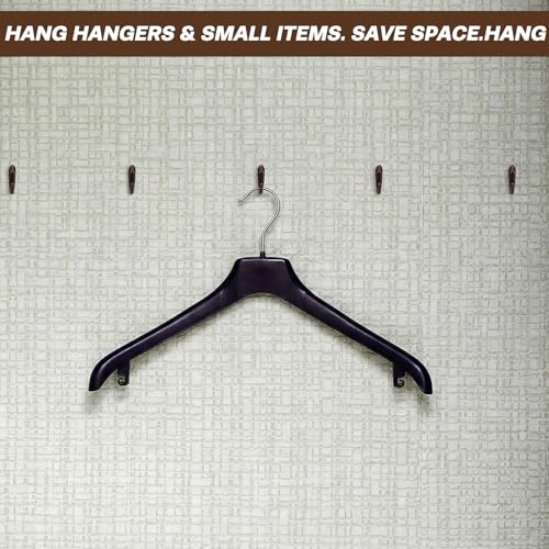Image of Hotop 30 Pcs Push Pins Picture Hooks 20 Lbs Thumbtacks for Wall Hanger Picture Hanging Nails for Wall Decorative Thumb Tacks for Fabric Drywall Bulletin Cork Board Office Home(Red Bronze)