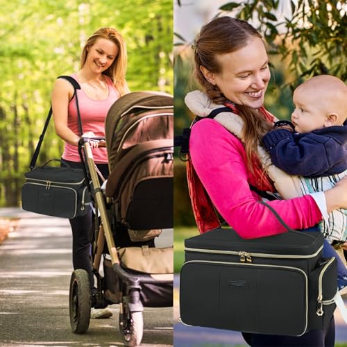 Breast Pump Bag with Insulated Compartment