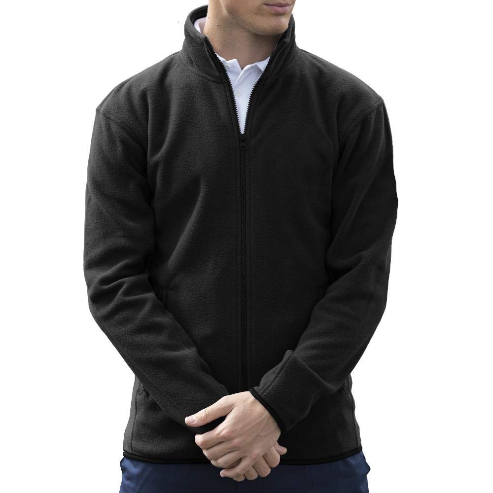 Micro Fleece Jacke - leichte Fleece-Jacke Herren - Arbeitsjacke für Männer - dünne Fleecejacke Outdoor - Übergangsjacke in vielen Farben & Größen S M L XL XXL 3XL 4XL 5XL 6XL 7XL