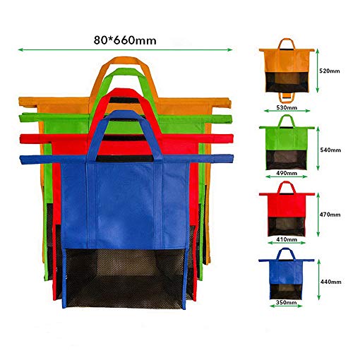 Honorall Reutilizável Grande Capacidade Dobrável Sacos Supermercados Bolsa Sacos de Compras Sacos de