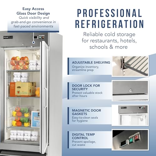 True commercial refrigerator reach-in