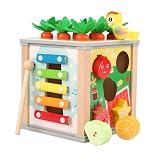 Aprende Jugando : El cubo de las habilidades motoras es un juegos educativos con opciones de juego diferentes e interesantes. Está diseñado para mejorar las habilidades motoras de su hijo, la coordinación ojo-mano, el reconocimiento de la forma y el reconocimiento del color