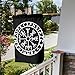 ixygoiv Vegvisir Nordic Viking Rune Compass Norse Germanic Mythology Symbol Garden Flag Double Sided Outdoor Decoration Flag Welcome Flag Banner Yard Flags 12 X 18 Inch
