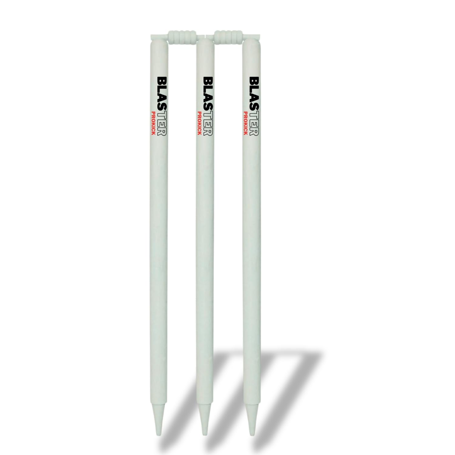 Prokick Blaster Wooden Cricket Stump Set, Pack of 3 Stumps/Wickets with Bails, Cricket Standard Wickets for All Levels, Ideal for City, Academy, Club Matches and Home Practice (B0D9HBHBM5) Amazon Price History, Amazon Price Tracker