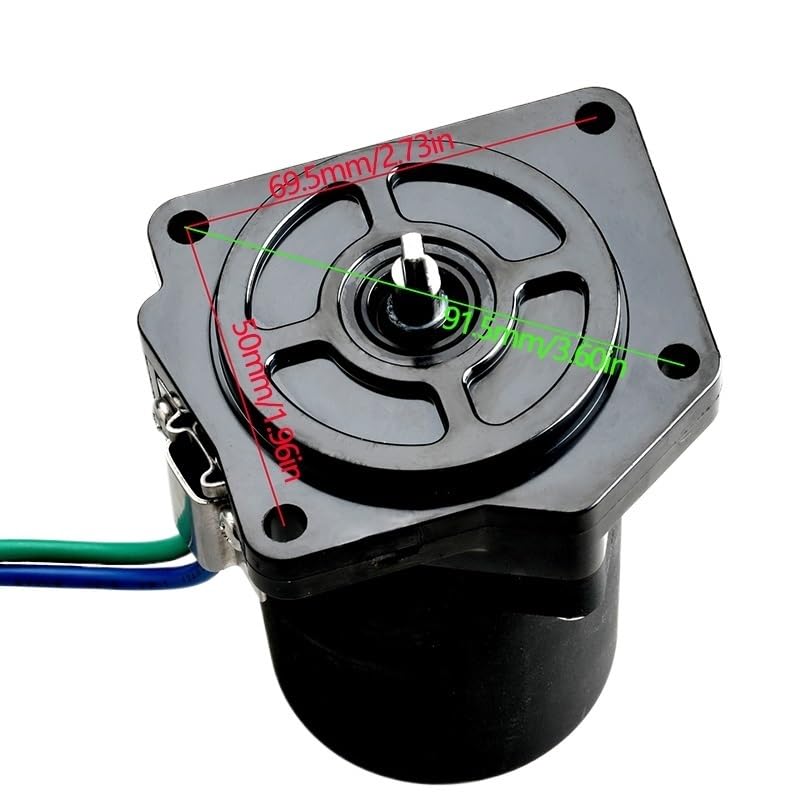 6D8-43880-00 Motore Tilt Trim compatibile con motore fuoribordo Yamaha 4 tempi F75 F80 F90 F100 6D8-43880 6D8-43880-01 Ricambi for motori di barche